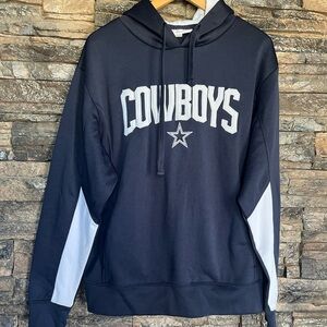NFL Black and White Cowboys Sweatshirt
